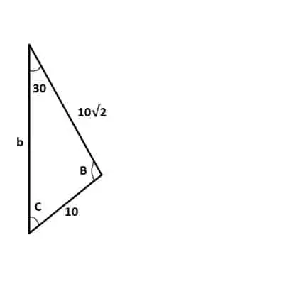 Law of Sines Triangle 2 unsolved