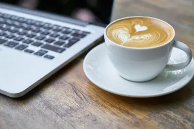 laptop & coffee
