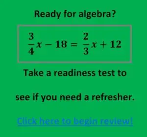 Algebra Review Ad JDMEducational