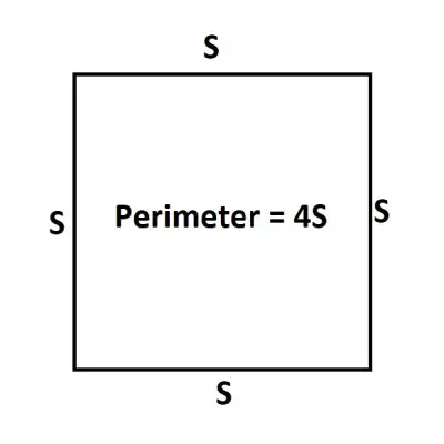 perimeter of square 1