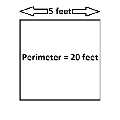 perimeter of square 2