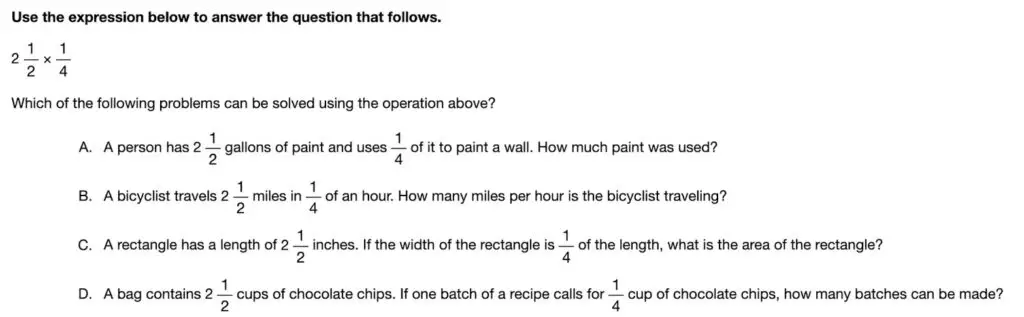 Math Teacher Requirements Question 1